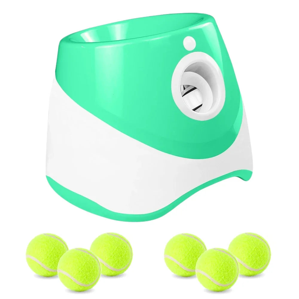 Dog Tennis Ball Launcher Dogs Chase Automatic Toys Rechargable Automatic Fun Interactive Machine Fun Interactive Catapult Throw
