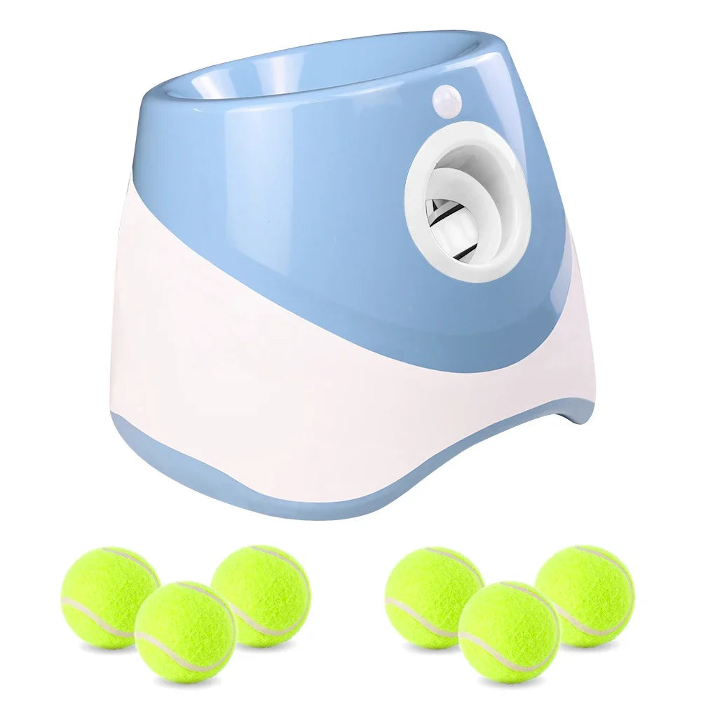 Dog Tennis Ball Launcher Dogs Chase Automatic Toys Rechargable Automatic Fun Interactive Machine Fun Interactive Catapult Throw