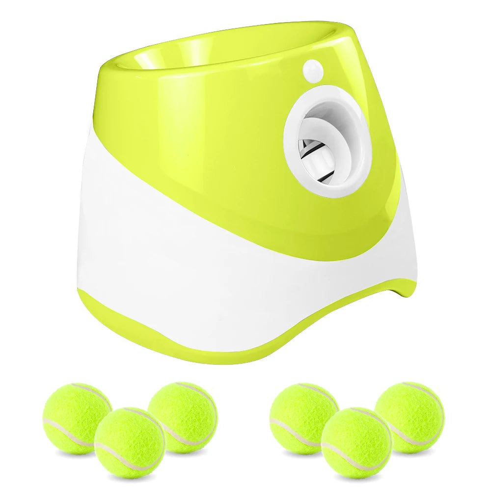 Dog Tennis Ball Launcher Dogs Chase Automatic Toys Rechargable Automatic Fun Interactive Machine Fun Interactive Catapult Throw